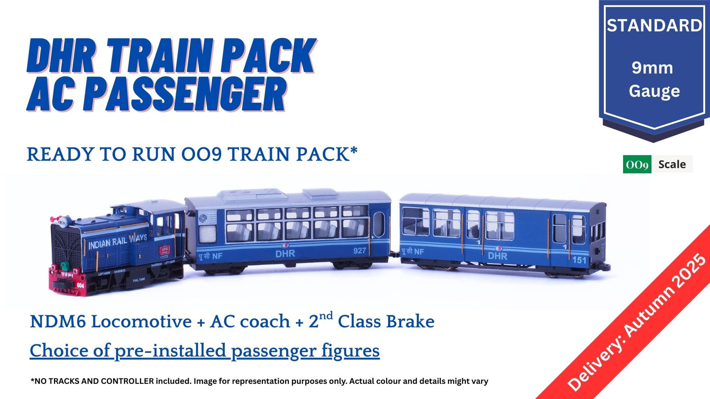 PRE-ORDER: Ready to Run DHR Train pack, AC (NO Tracks or Controller)