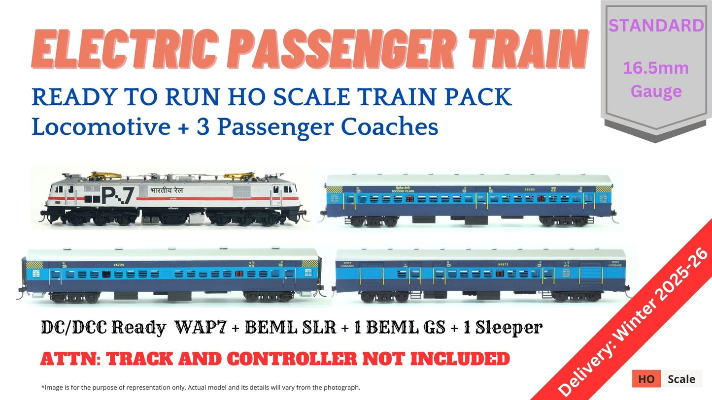 PRE-ORDER: Train Pack: Electric Passenger Train (Without Tracks and Controller)