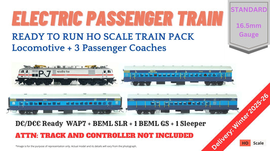 PRE-ORDER: Train Pack: Electric Passenger Train  (Without Tracks and Controller)