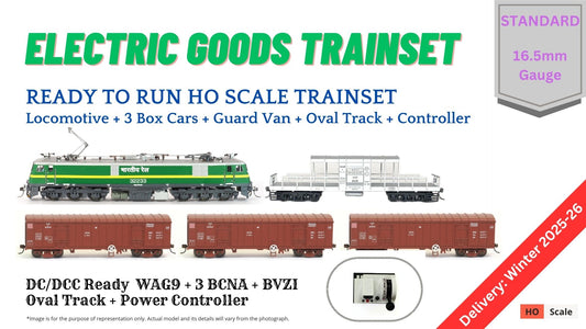 PRE-ORDER: TRAIN SET: Electric Goods Train (With Track and Controller)