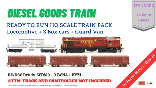 PRE-ORDER: TRAIN Pack: Diesel Goods Train (Without Track and Controller)