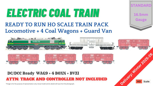 PRE-ORDER: Train Pack: Electric Coal Train (Without Tracks and Controller)