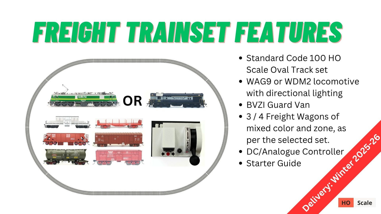 PRE-ORDER: TRAIN Set: Diesel Goods Train (With Track and Controller)