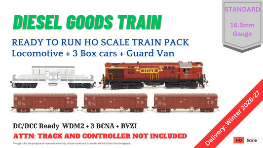 PRE-ORDER: TRAIN Pack: Diesel Goods Train (Without Track and Controller)