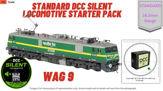 PRE-ORDER: RTR Locmotive Starter Pack - DCC Silent - WAG9