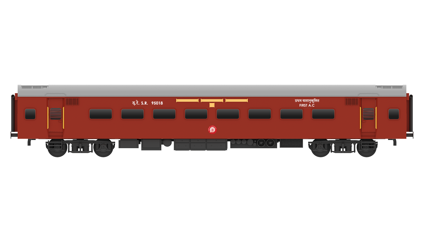 PRE-ORDER: ICF First A.C HO Scale - Red Livery (1955-1990s), Standard Version