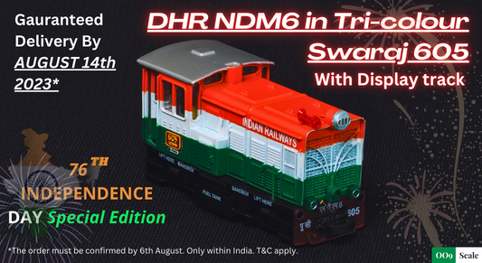 DISCONTINUED: Independence Day Special Model: DHR NDM6 'Swaraj'