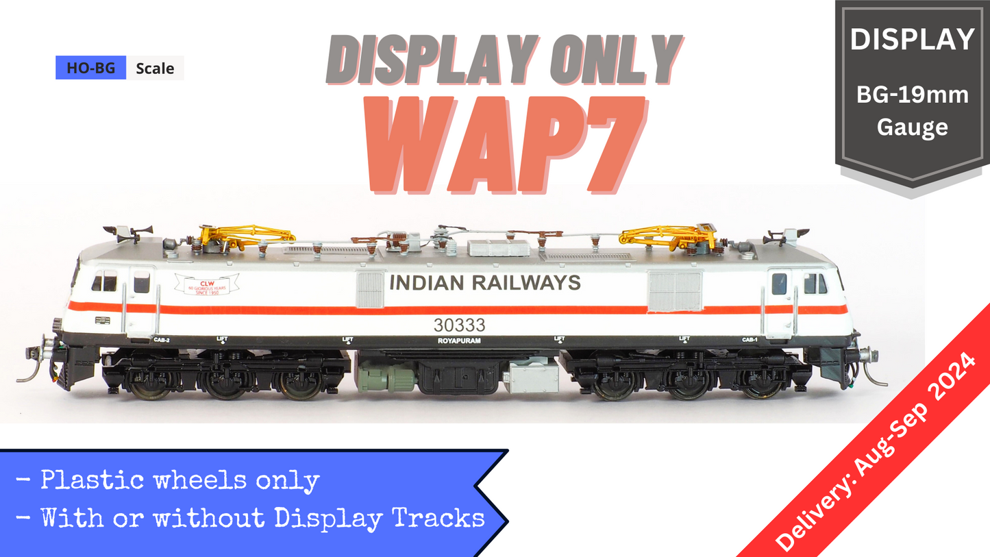 DISPLAY ONLY WAP7 HO-BG Model, Non-motorized
