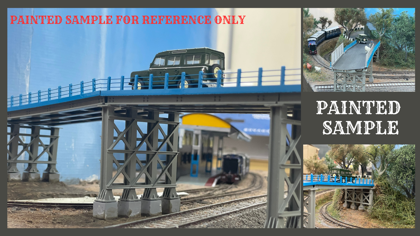 Road Bridge Extension Kit -1: Straight Span and Tall Bent