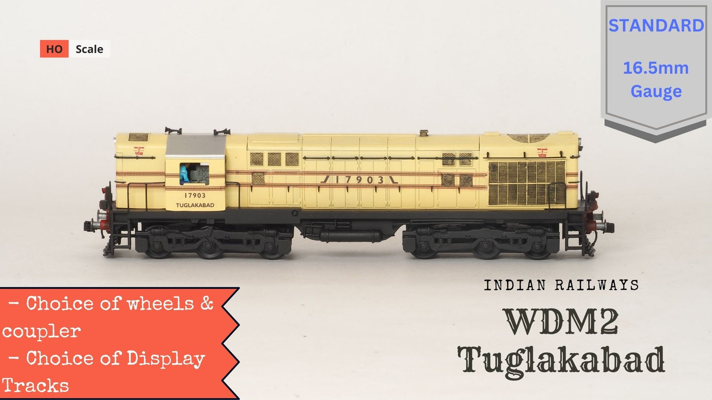 WDM2 - Tuglakabad, HO STANDARD Model (Non motorised)