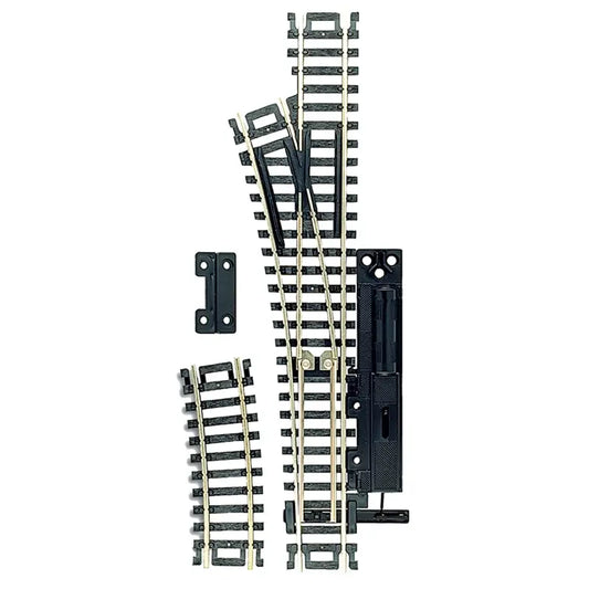 Atlas 860 HO Code 100 Manual Snap-Switch Left Hand Turnout