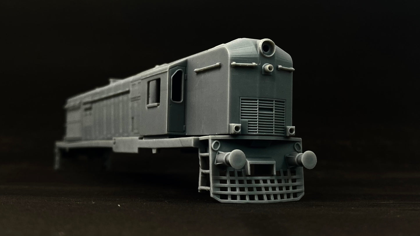 'Baldie' WDM2C/3A: Replacement Shell Kit For HO Atlas RSD 4/5