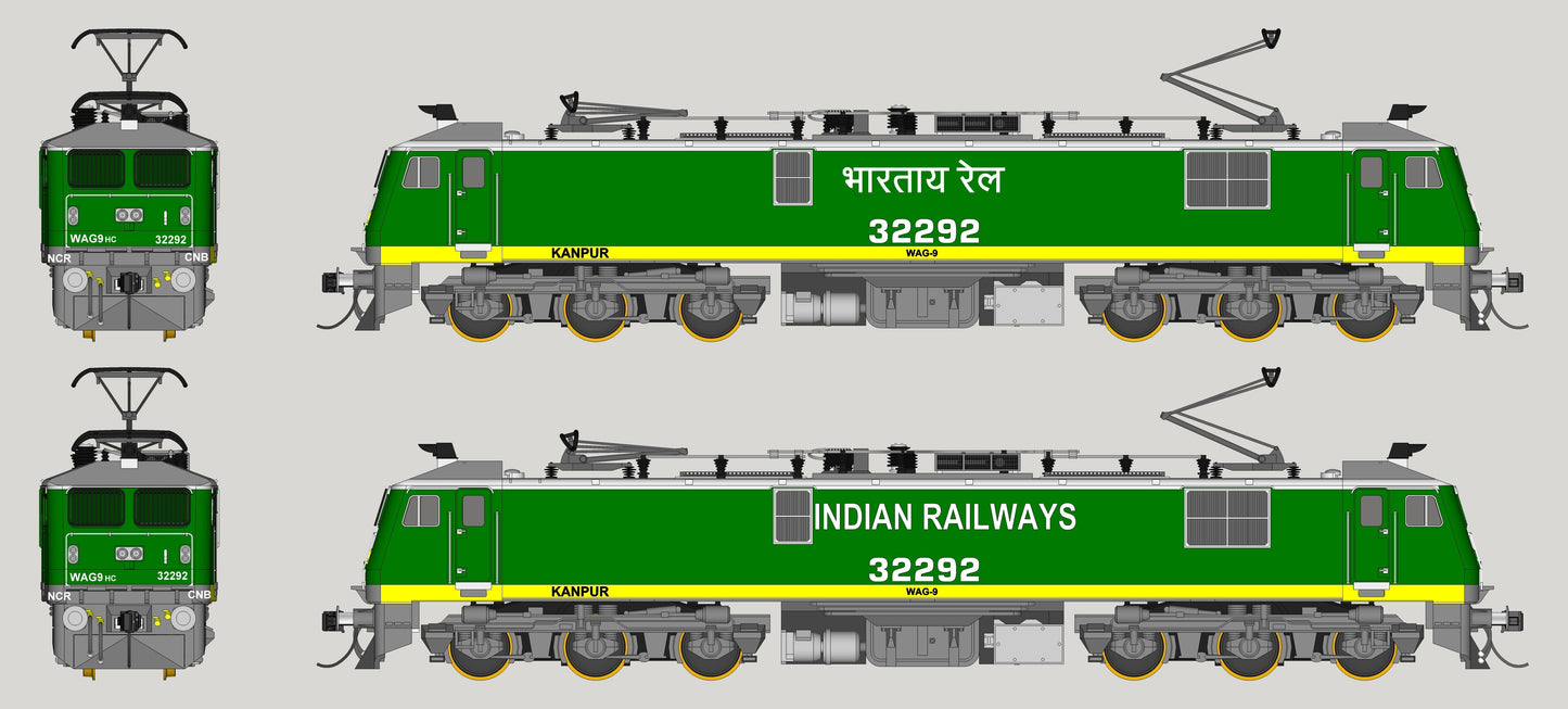 PRE-ORDER: DCC SILENT WAG9 RTR Model HO Scale (1:87)