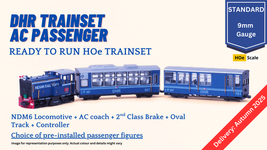 Ready to Run HOe DHR Trainset, AC (With Tracks and Controller)