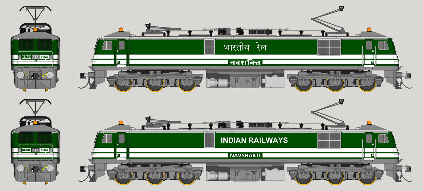 PRE-ORDER: DCC SILENT WAG9 RTR Model HO Scale (1:87)
