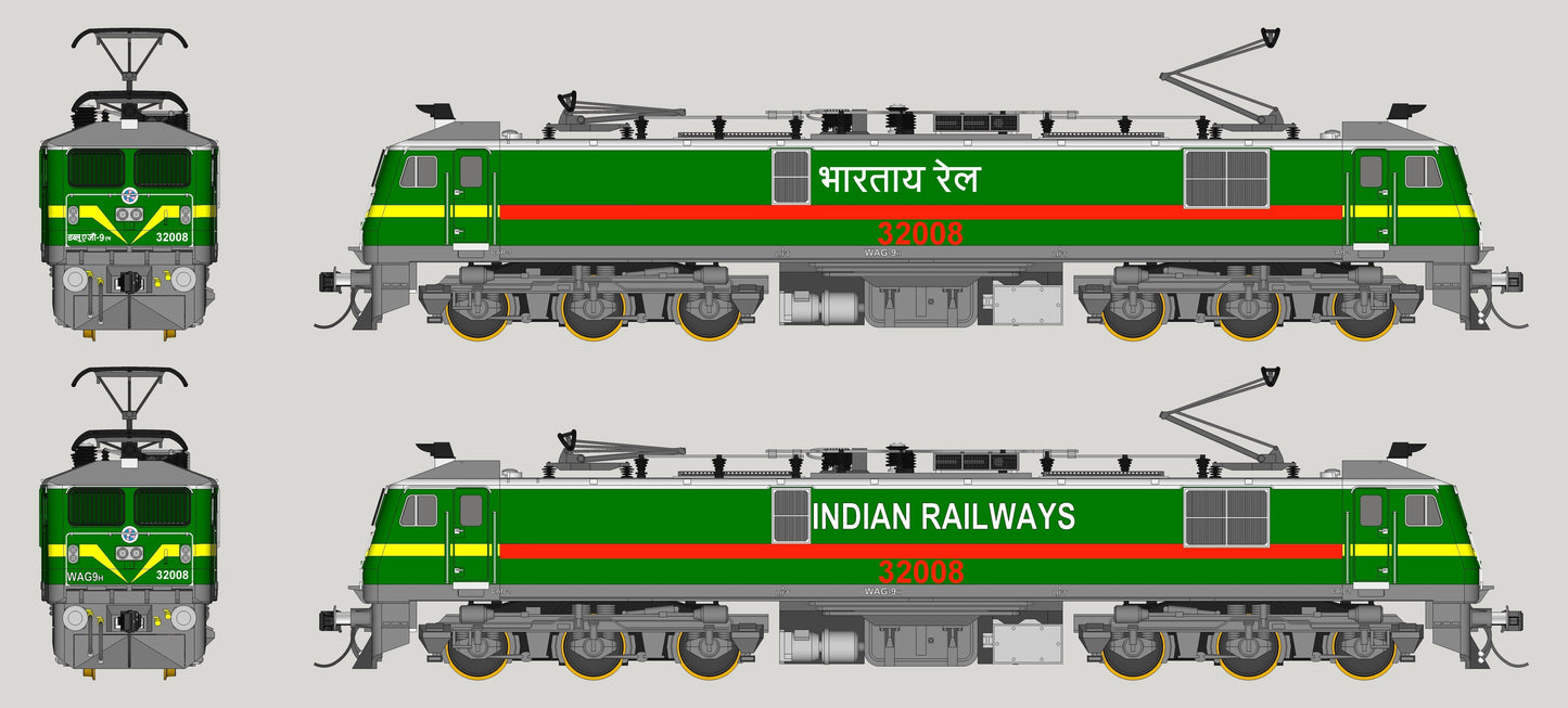PRE-ORDER: DCC SOUND INSTALLED WAG9 RTR Model HO Scale (1:87)