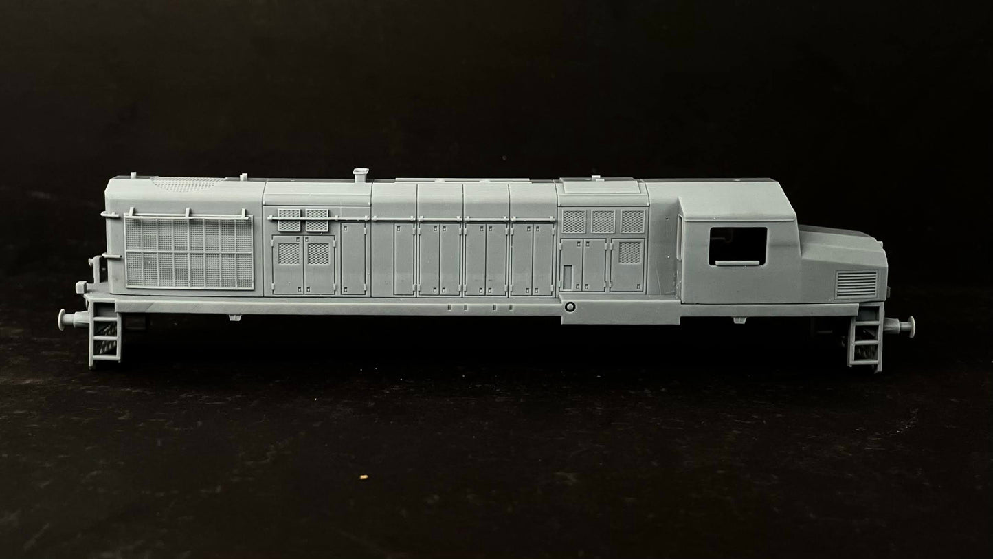 'Jumbo' WDM2C/3A: Replacement Shell Kit For HO Atlas RSD 4/5