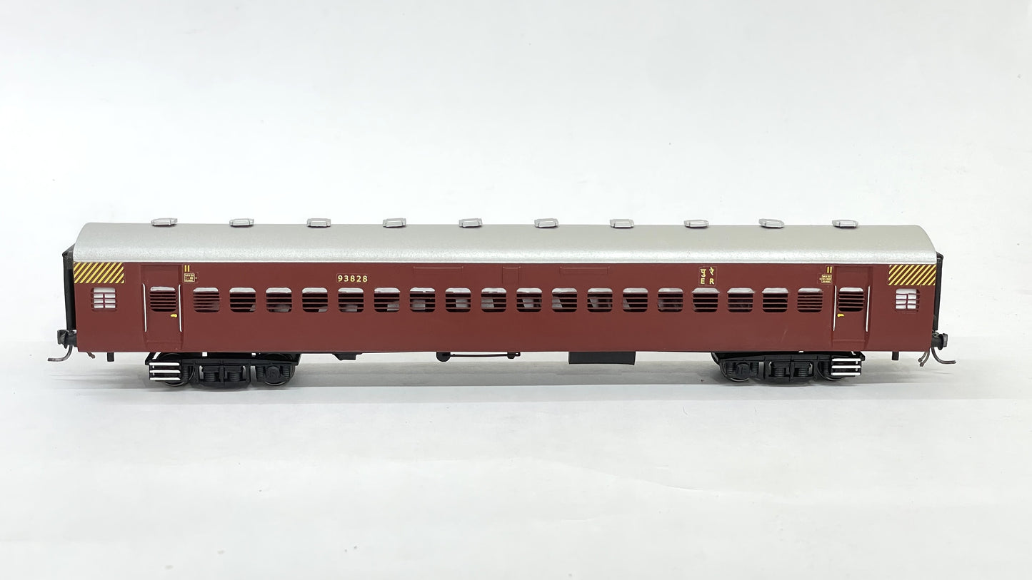 PRE-ORDER: SLR+GS+Sleeper set HO Scale - Maroon/Brick Red Livery (1955-1990s)