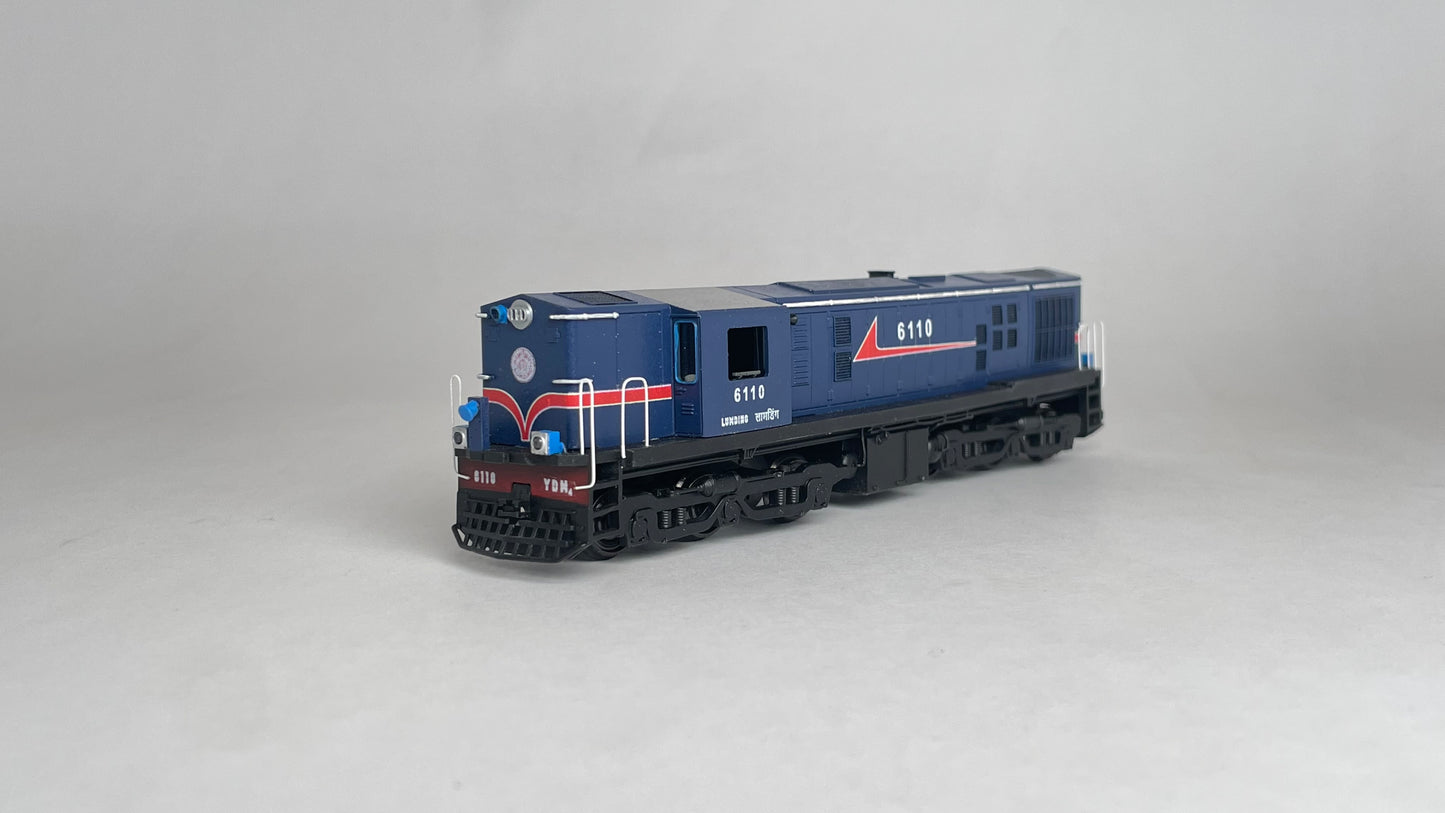 PRE-ORDER: MG Train Pack with LMG YDM4 - HOm Display/Free Rolling Model (12mm gauge track)