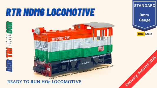 Ready to Run HOe NDM6 - DHR Tri-Color (605)