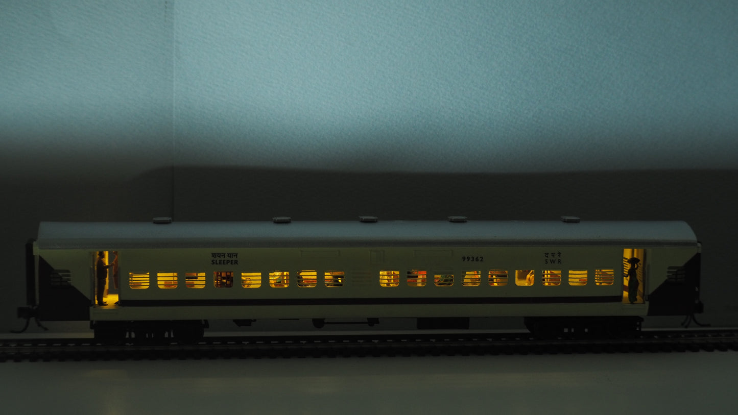 PRE-ORDER: ICF Sleeper HO Scale - Utkrisht Livery (2018-Current), Premium Version