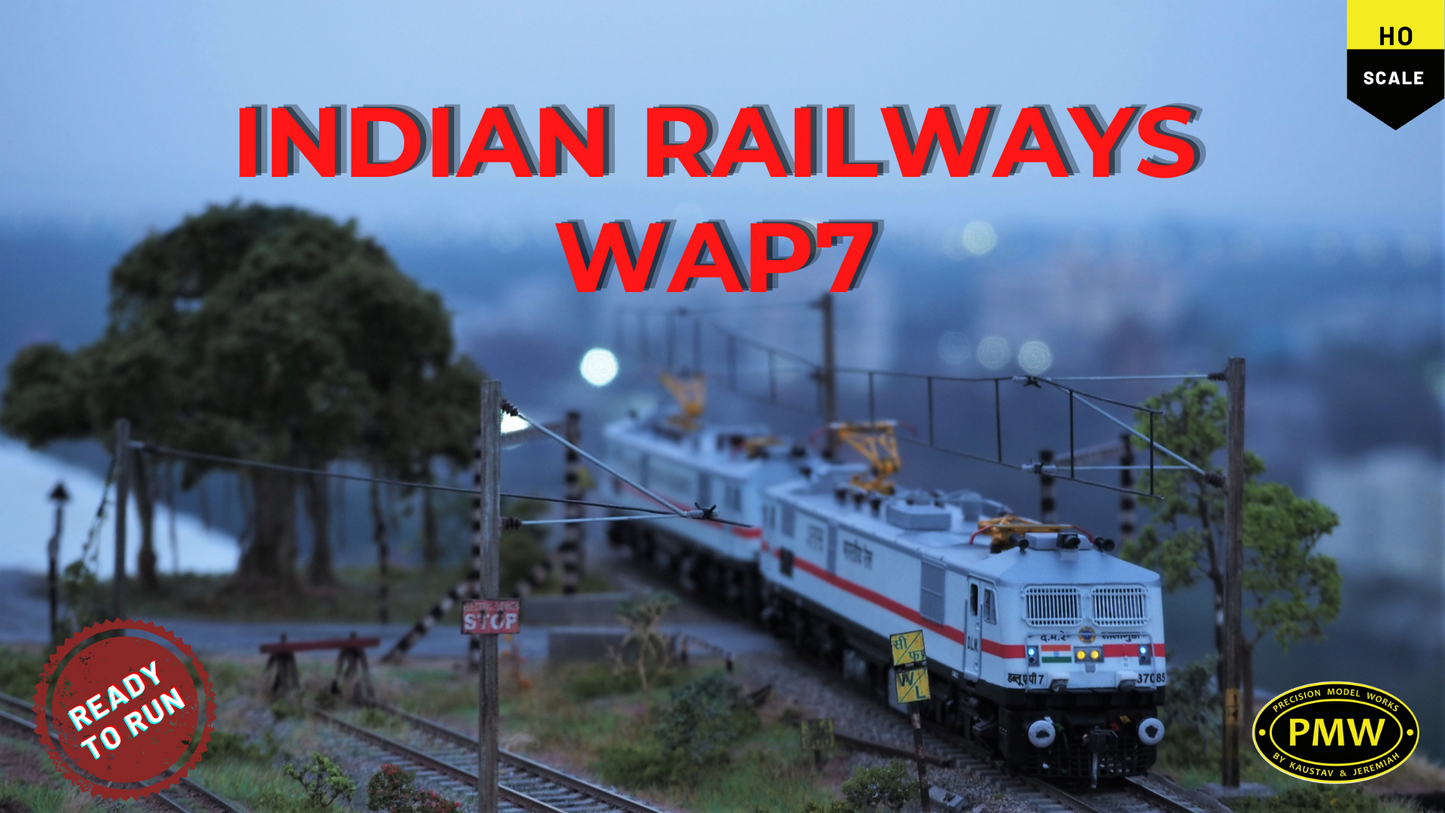 PRE-ORDER DCC SOUND INSTALLED WAP7/WAP7i RTR Model in HO Scale (1:87)