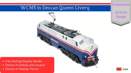 Classic WCM5 Deccan Queen HO Scale Model, Non-motorised