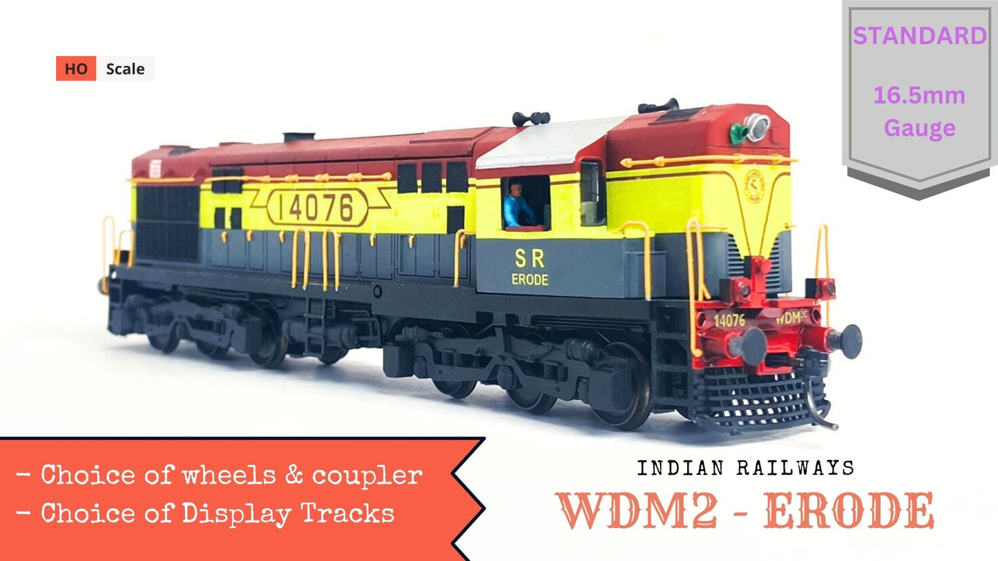 WDM2 - Erode - 14076, HO STANDARD Model (Non motorised)