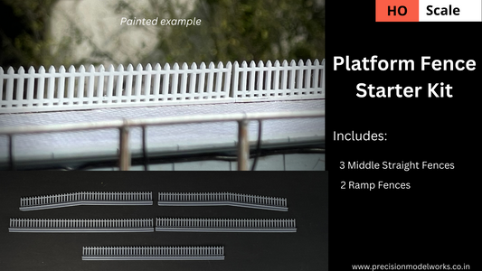 Platform Fence STARTER Kit | HO Scale