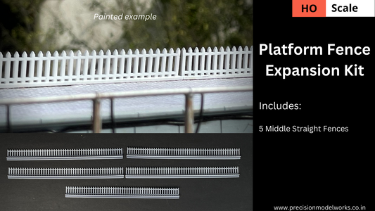 Platform Fence EXPANSION Kit | HO Scale