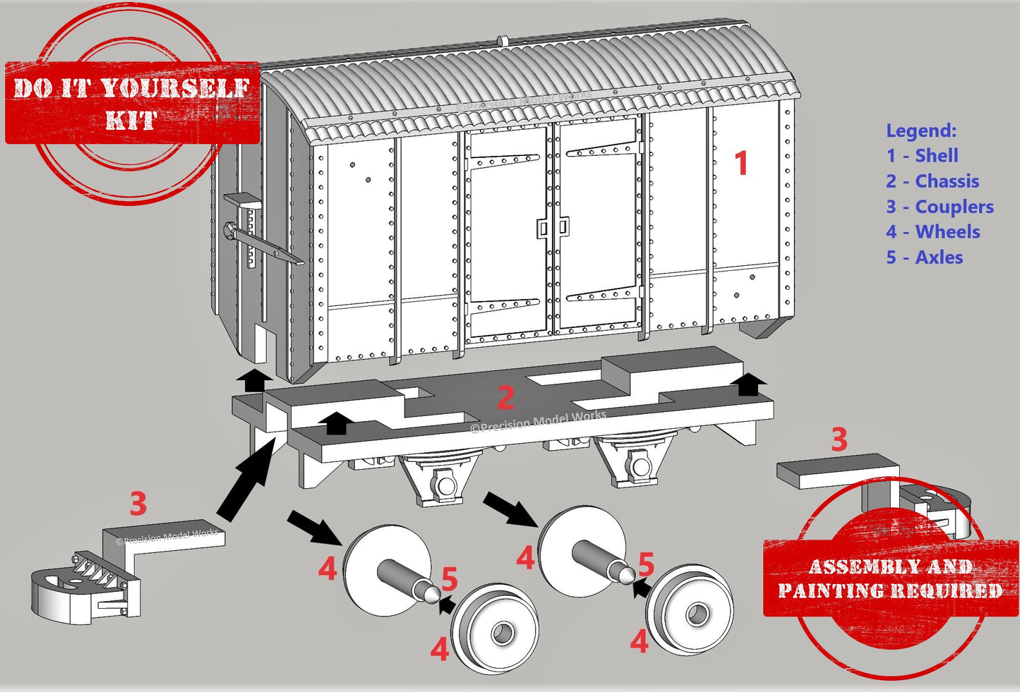 DHR Box Van in OO9