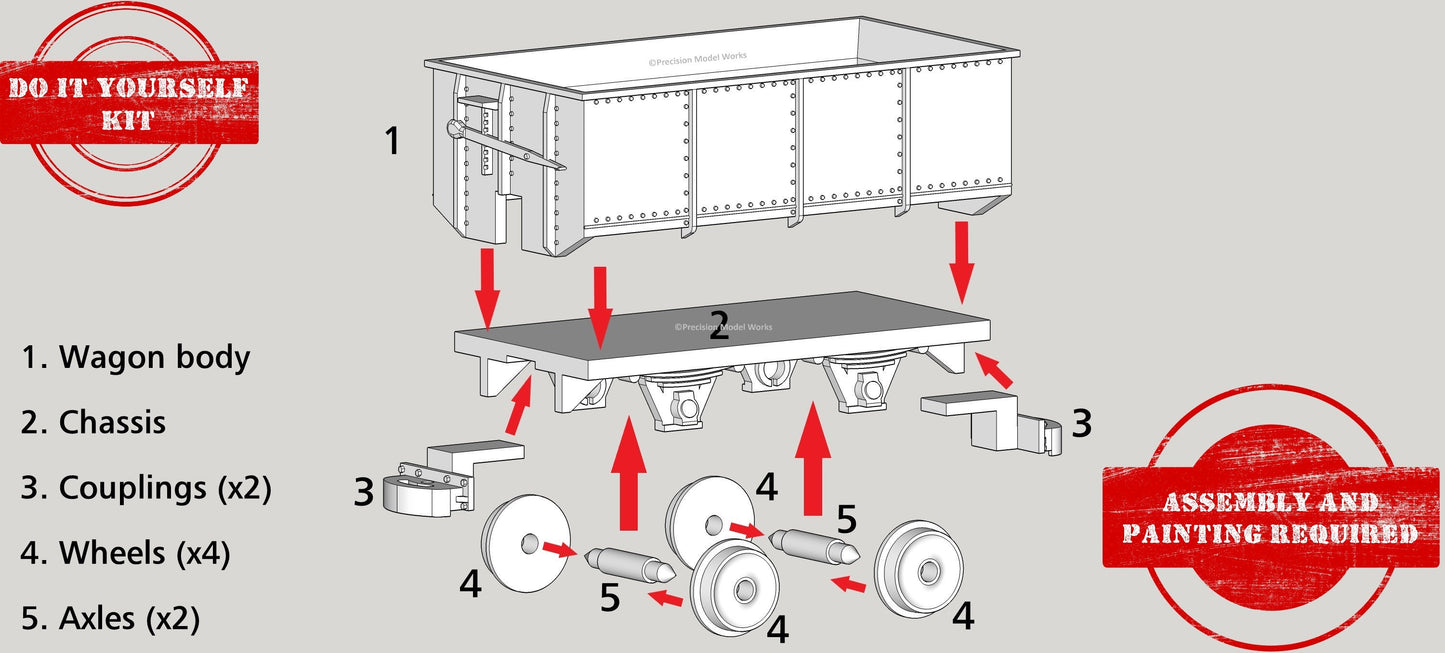 DHR Open Wagon in OO9