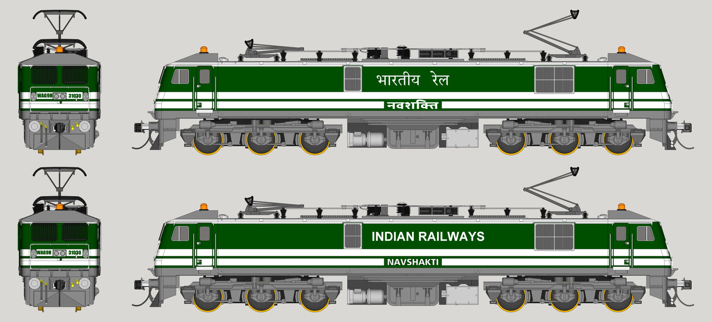 PRE-ORDER: PREMIUM DC/DCC READY WAG9 RTR Model HO Scale (1:87)