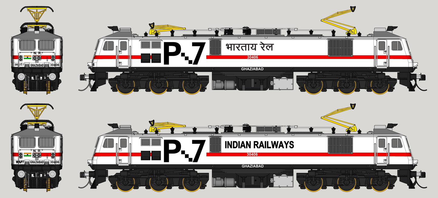 PRE-ORDER: PREMIUM DC/DCC READY WAP7/WAP7i RTR Model in HO Scale (1:87)