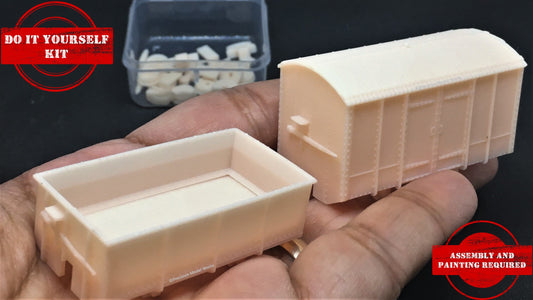 DHR - Mixed Freight Cars - OO9