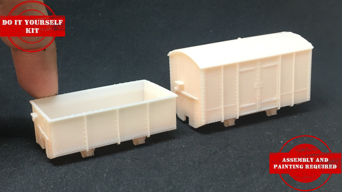 DHR - Mixed Freight Cars - OO9
