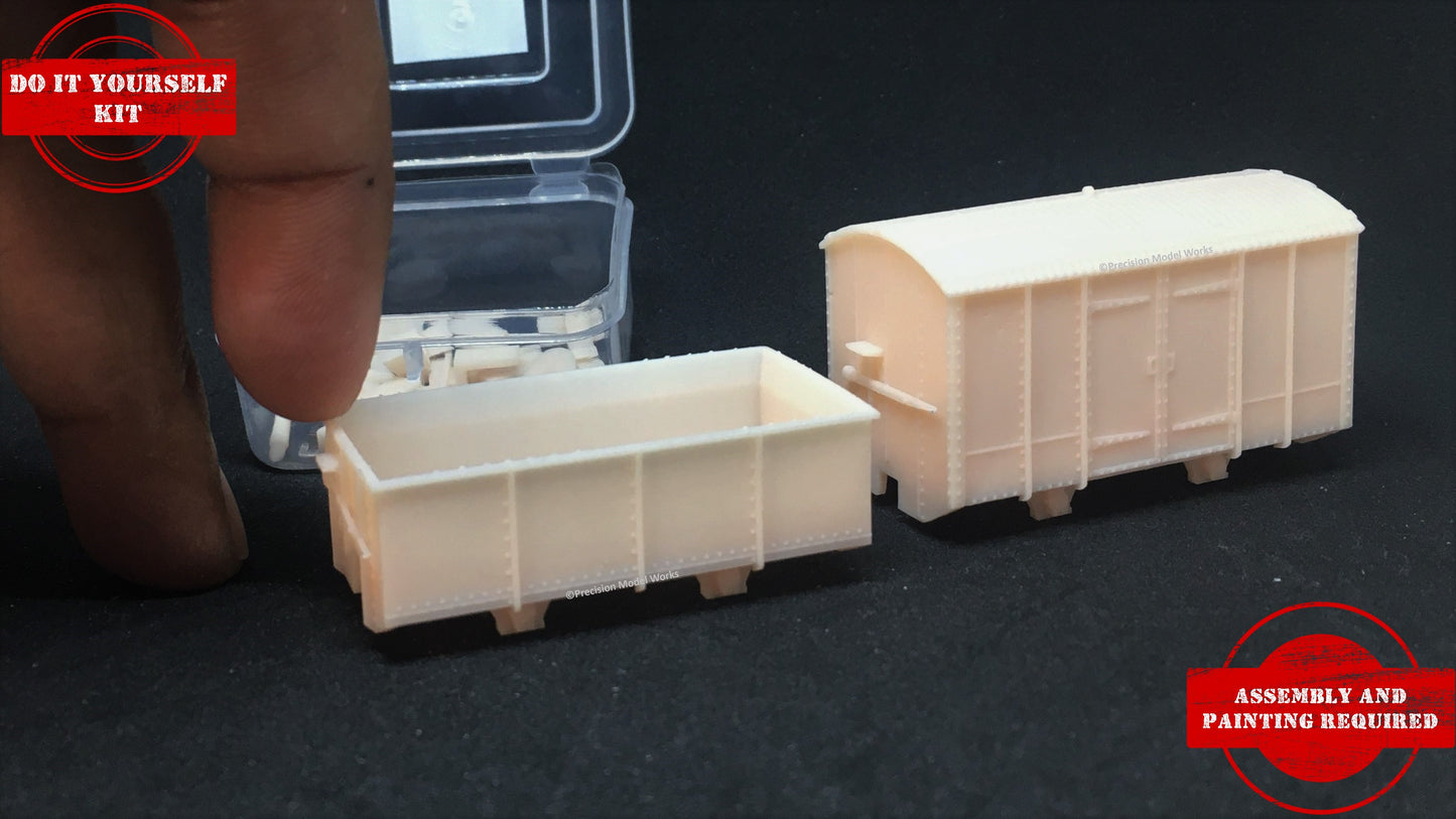 DHR - Mixed Freight Cars - OO9