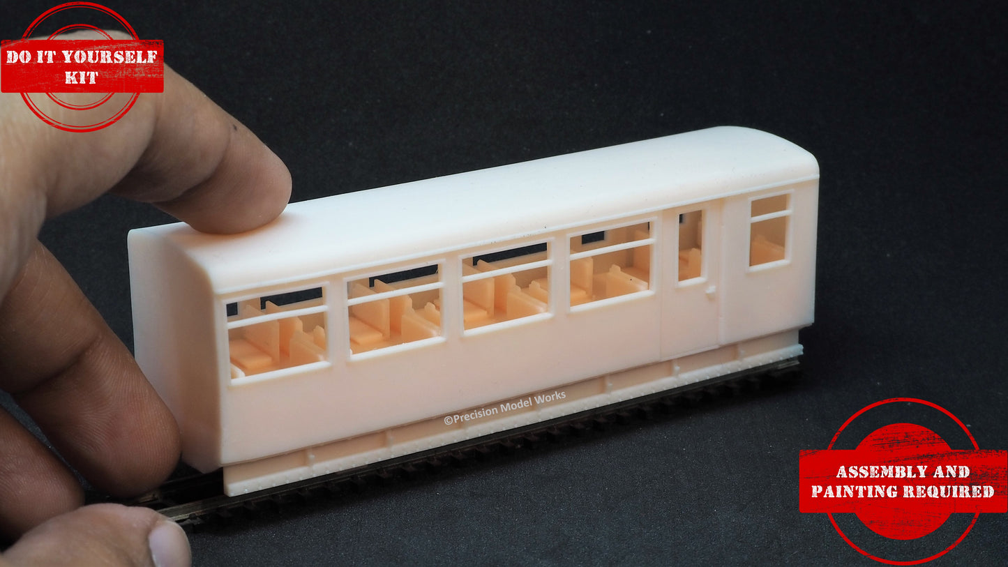 DHR - 2nd class Passenger Coach (Kalka Built) - HOe
