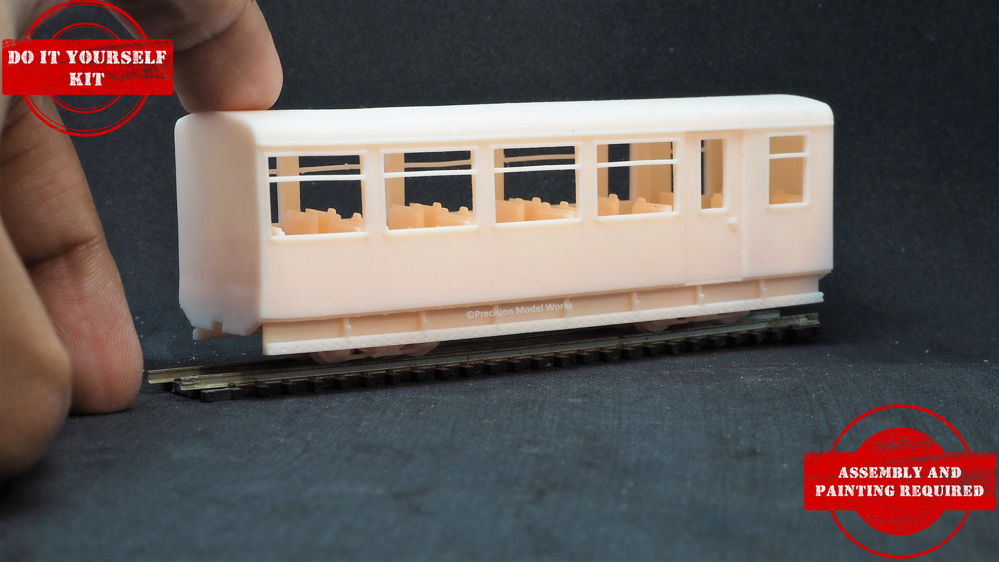 DHR - 2nd class Passenger Coach (Kalka Built) - HOe