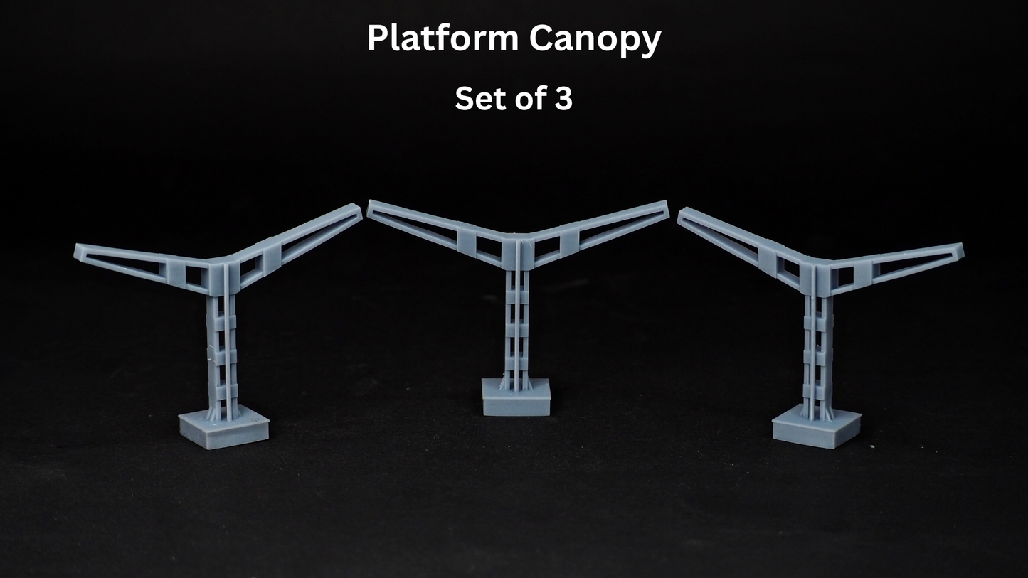 Station Canopy Kit: UNLIMITED FREE TEXTURES | HO Scale