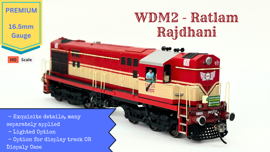 WDM2 - RATLAM Rajdhani, HO Scale / Premium / Free Rolling Display Mode