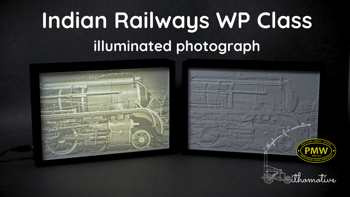 Illuminated Photograph: Indian Railways WP