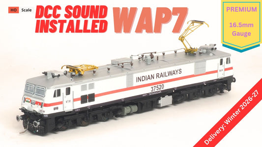 PRE-ORDER DCC SOUND INSTALLED WAP7/WAP7i RTR Model in HO Scale (1:87)