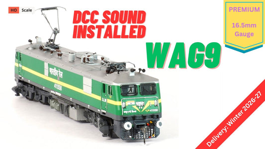PRE-ORDER: DCC SOUND INSTALLED WAG9 RTR Model HO Scale (1:87)