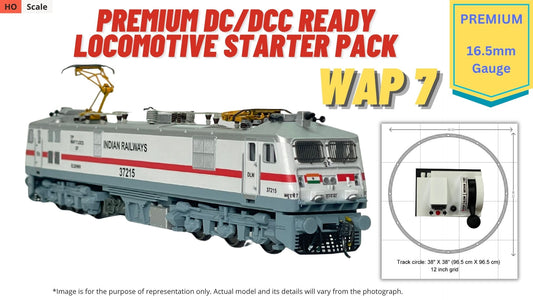 PRE-ORDER: RTR Locmotive Starter Pack - Premium DC/DCC Ready - WAP7