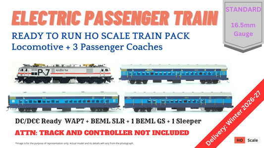 PRE-ORDER: Train Pack: Electric Passenger Train  (Without Tracks and Controller)