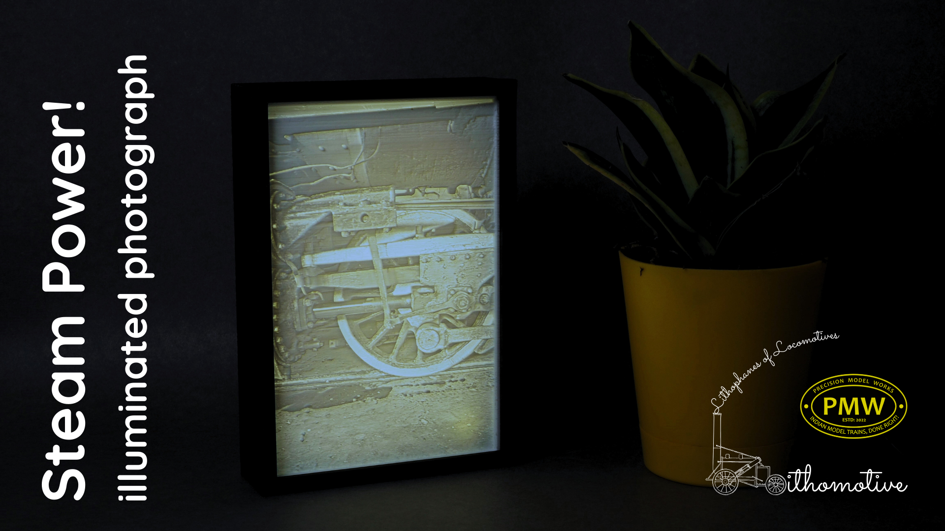 Precision Model Works Illuminated Photograph: Steam Power! – Precision Model Works