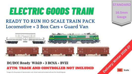 PRE-ORDER: Train Pack: Electric Goods Train (Without Tracks and Controller)