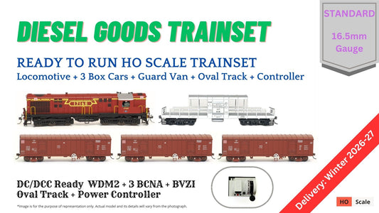 PRE-ORDER: TRAIN Set: Diesel Goods Train (With Track and Controller)