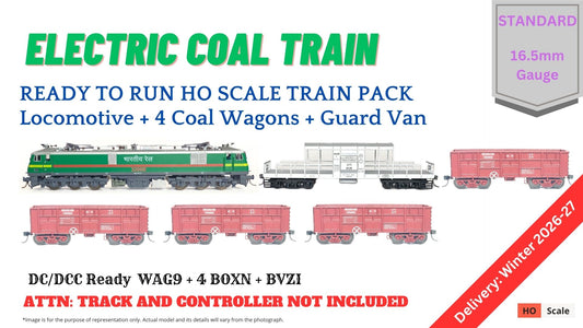PRE-ORDER: Train Pack: Electric Coal Train (Without Tracks and Controller)